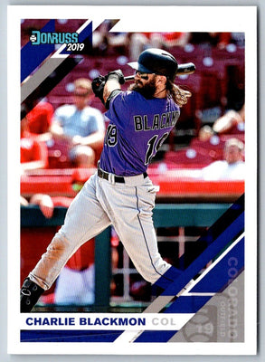 2018 Donruss Charlie Blackmon #104