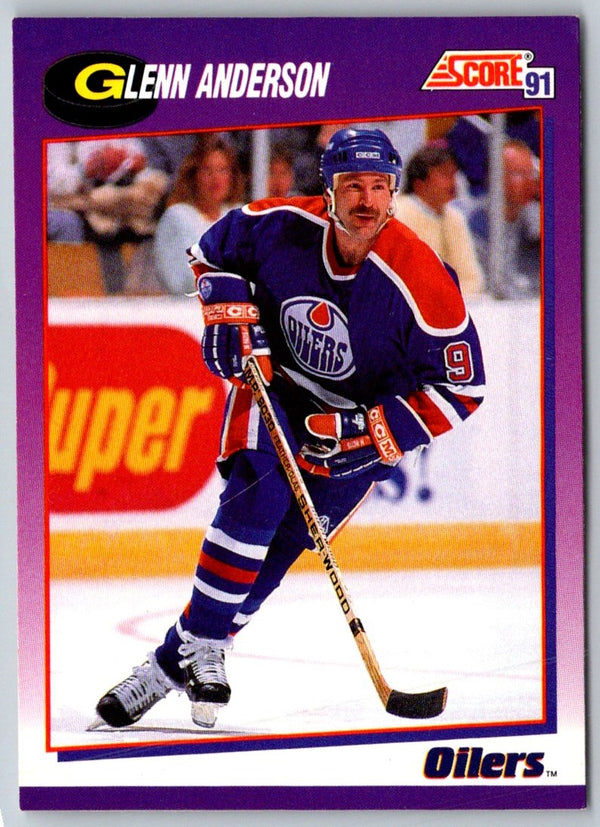 1991 Score Glenn Anderson #47