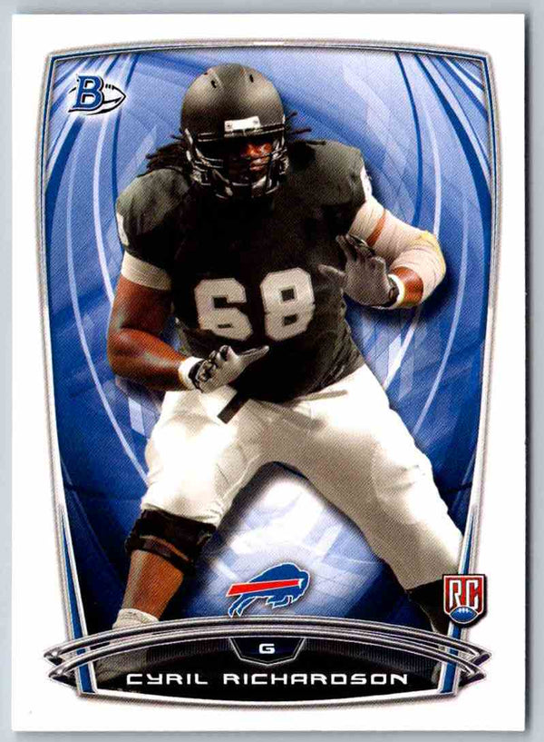 2014 Bowman Football Cyril Richardson #89