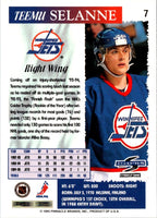 1995 Score Teemu Selanne #7