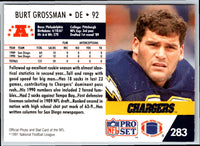 1991 Pro Set Burt Grossman #283