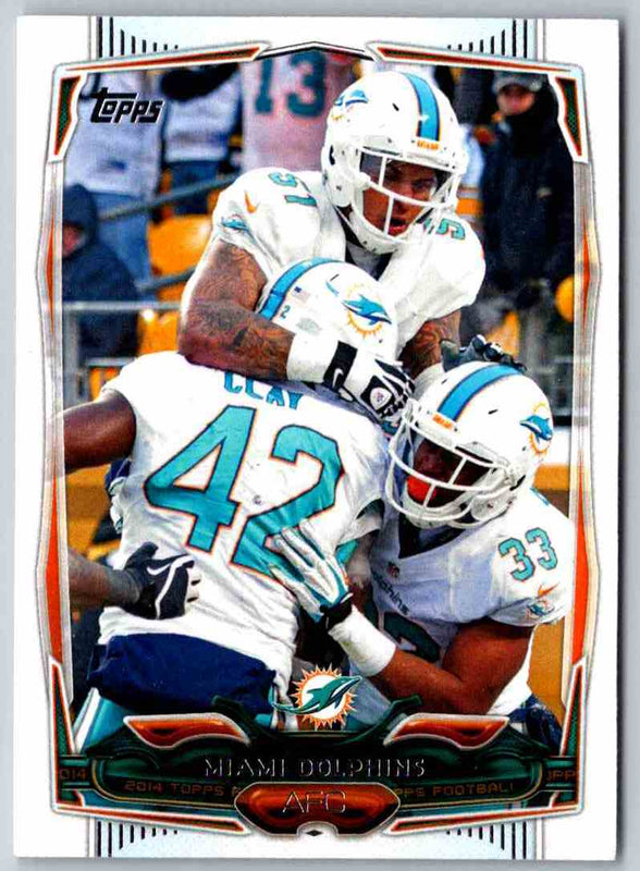 2014 Topps Miami Dolphins #94