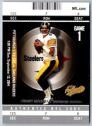 2004 Fleer Authentix Tommy Maddox