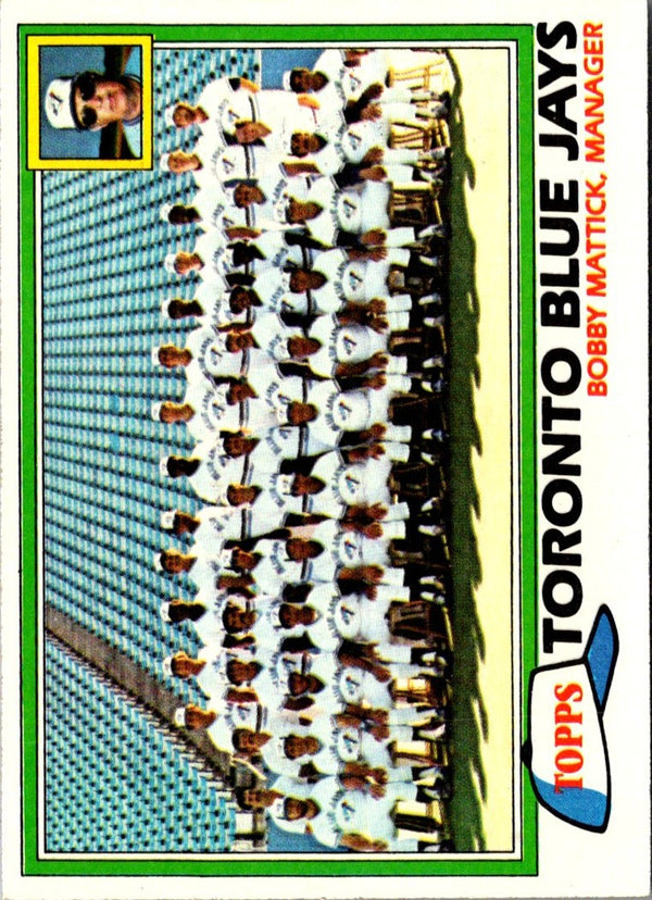 1981 Topps Toronto Blue Jays - Bobby Mattick #674