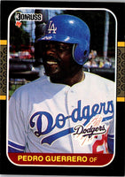 1987 Leaf Pedro Guerrero #237