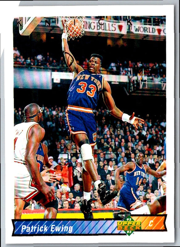 1992 Upper Deck Patrick Ewing #130