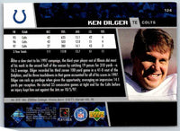 1998 Upper Deck Ken Dilger #124