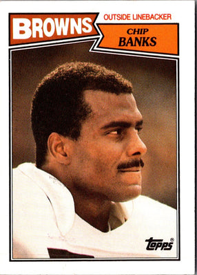 1987 Topps Chip Banks #91