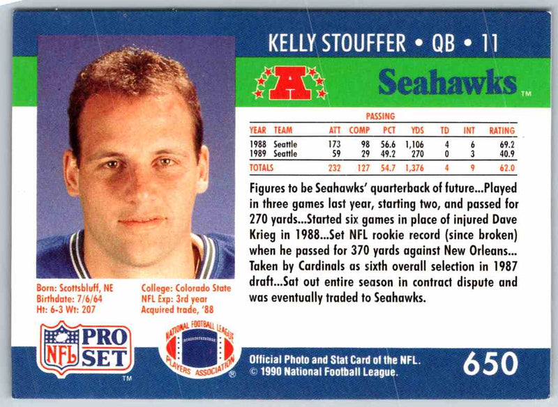 1990 Proset Kelly Stouffer