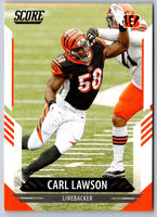 2021 Score Scorecard Carl Lawson #102