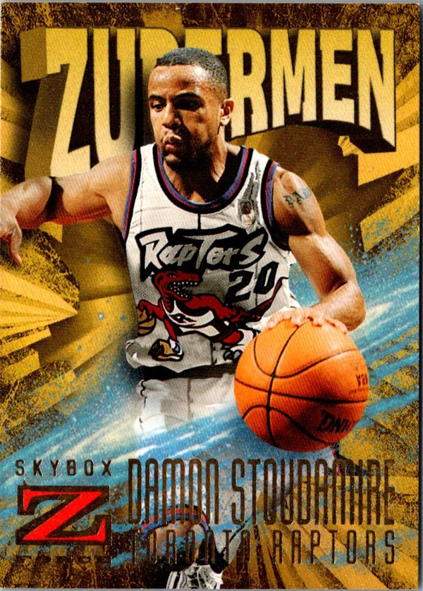 1996 SkyBox Z-Force Damon Stoudamire #197