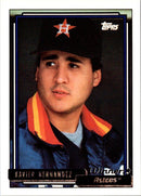 1992 Topps Xavier Hernandez