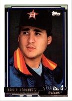 1992 Topps Xavier Hernandez #640