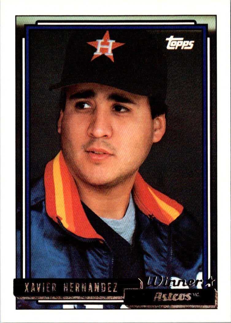 1992 Topps Xavier Hernandez