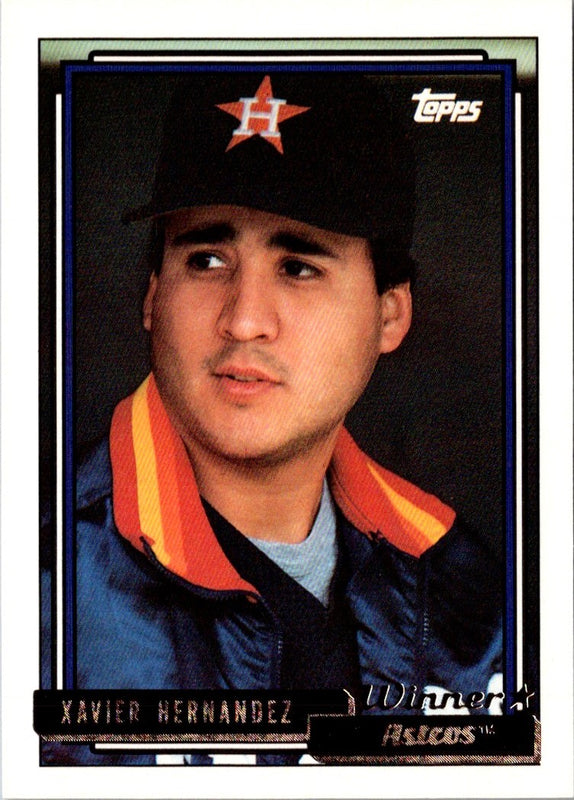 1992 Topps Xavier Hernandez #640