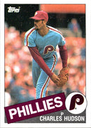 1985 Topps Charles Hudson