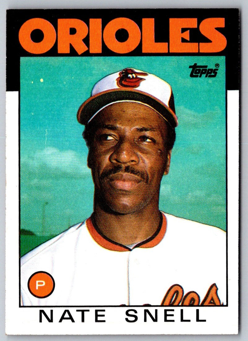 1986 Topps Nate Snell