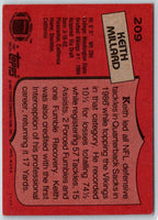 1987 Topps Stickers Keith Millard/Earnest Jackson #126 / 276