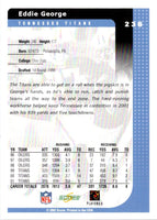 2002 Score Eddie George #236