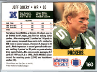 1991 Pro Set Jeff Query #160