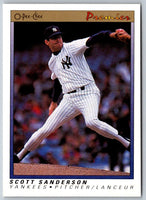 1991 O-Pee-Chee Premier Scott Sanderson #104