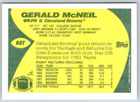 1989 Topps Gerald McNeil #88T
