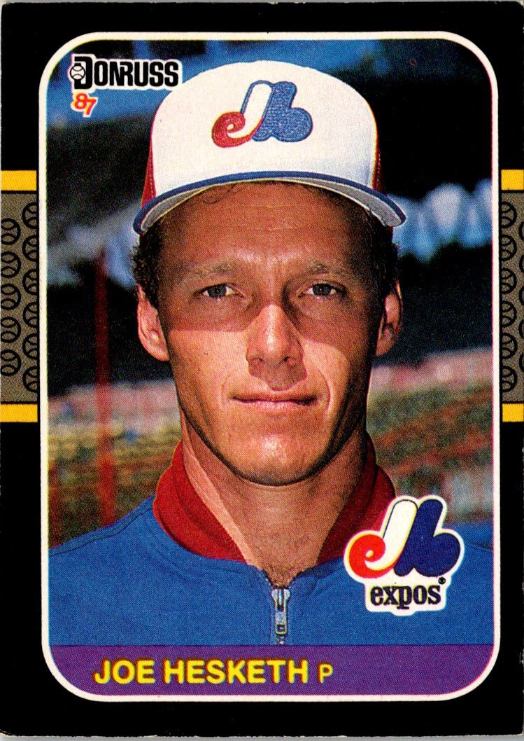 1987 Donruss Joe Hesketh