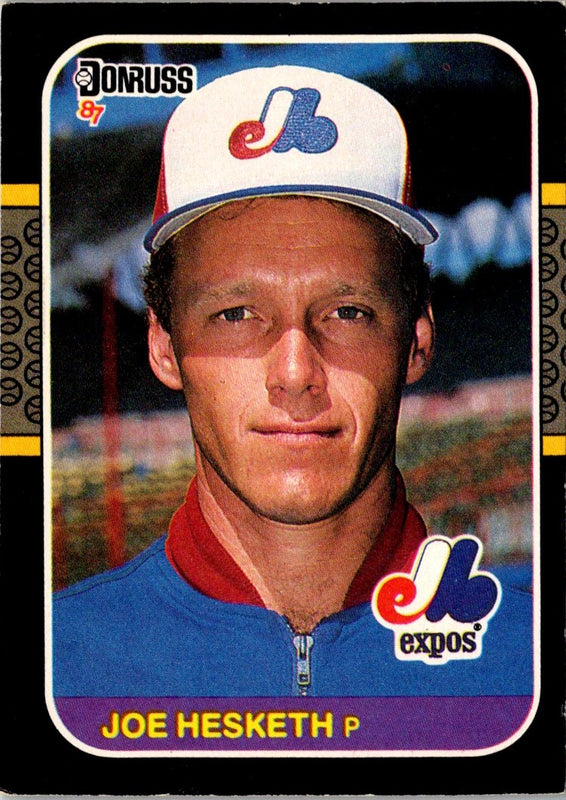 1987 Donruss Joe Hesketh #134