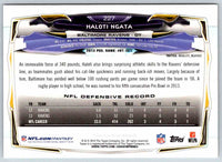 2014 Topps Haloti Ngata #227