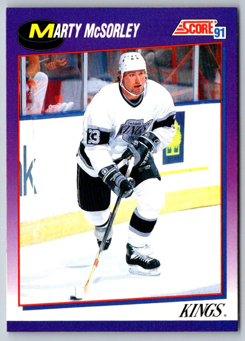 1991 Score Marty McSorley