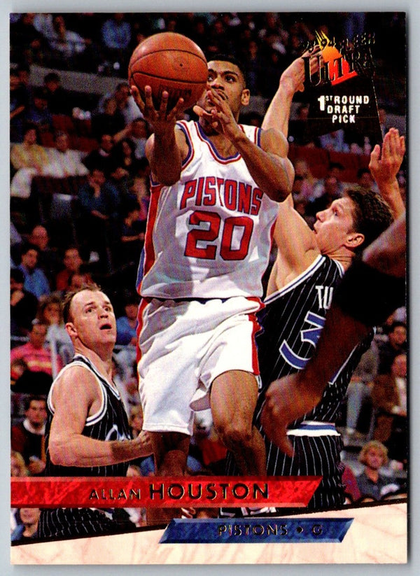 1993 Ultra Allan Houston #243 Rookie