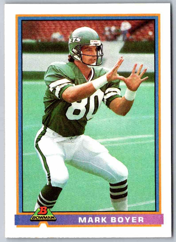 1991 Bowman Football Mark Boyer #387