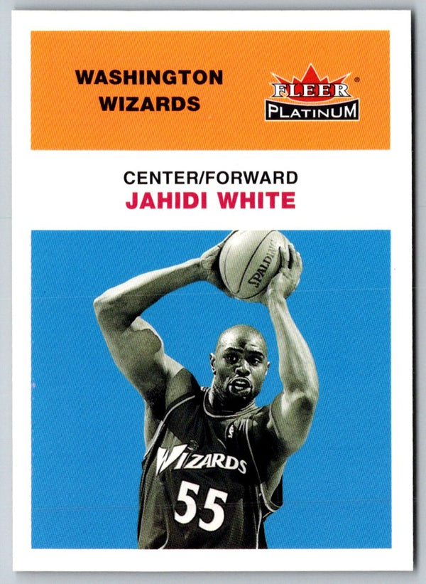 2001 Fleer Platinum Jahidi White #86