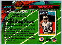 1991 Topps Stadium Club Football Bill Brooks #469