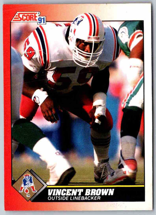 1991 Score Vincent Brown #194