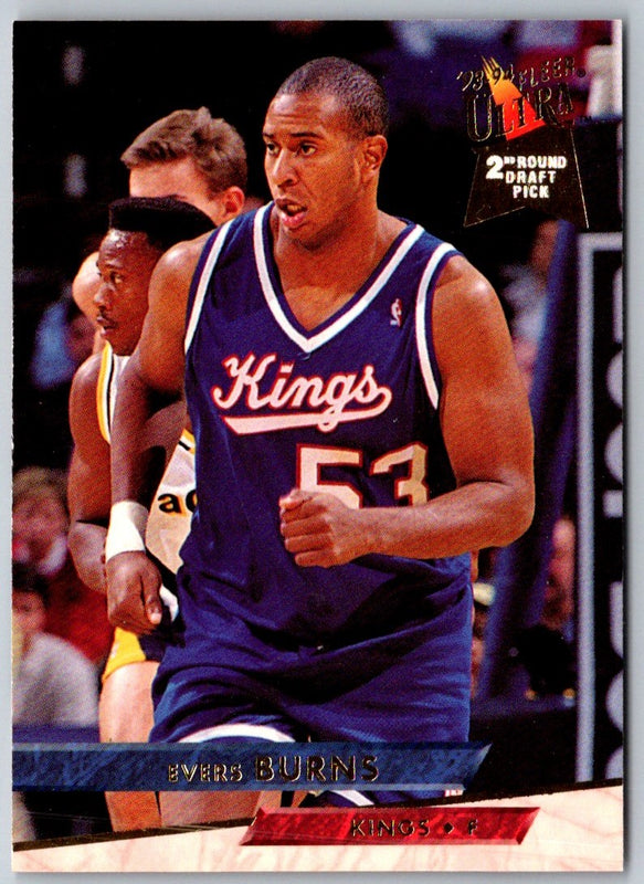 1993 Ultra Evers Burns #330 Rookie