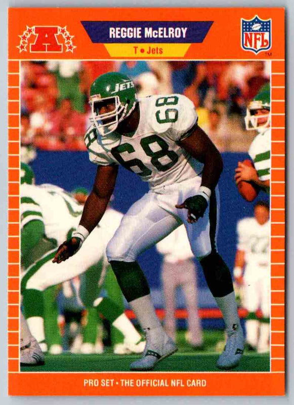 1989 NFL Proset Reggie McElroy #302