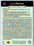 1995 Collector's Choice You Crash the Game Assists/Rebounds Bryant Reeves