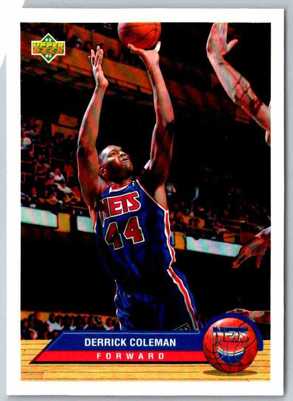 1992 Upper Deck Derrick Coleman #P26