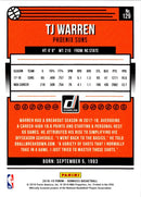 2018 Donruss TJ Warren