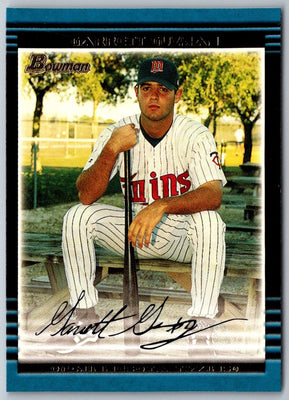 2002 Bowman Garrett Guzman #285 Rookie