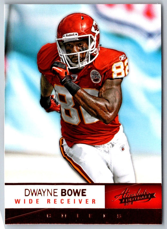 2012 Panini Absolute Dwayne Bowe #96