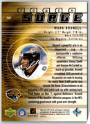 1999 Upper Deck MVP Power Surge Mark Brunell