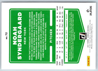2020 Donruss Noah Syndergaard #173
