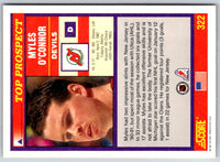 1991 Score American Myles O'Connor #322 Rookie