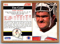 1991 Score Tim Goad #501
