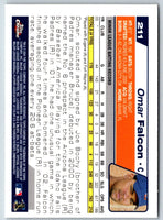 2004 Topps Chrome Omar Falcon #211 Rookie