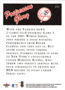 2001 Fleer Platinum Mariano Rivera