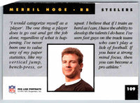 1991 ProLine Merril Hoge #109