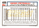 1992 Topps Geno Petralli
